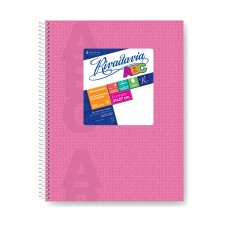 CUADERNO ESCOLAR 21x27 RIVADAVIA ABC VINILICO RAYADO 60 hj x 5u