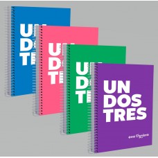 CUADERNO ESCOLAR 21x27 TRIUNFANTE 123 RAYADO 60 hj