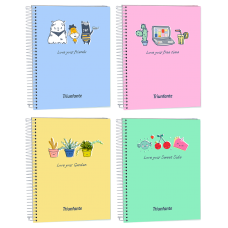 CUADERNO A5 TRIUNFANTE TAPA DURA RAYADO 80 hj