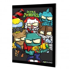 CUADERNO ESCOLAR 16x21 MOOVING TAPA FLEXIBLE RAYADO 48 hj