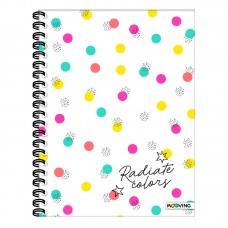 CUADERNO A4 MOOVING TAPA DURA RAYADO 80 hj