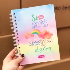 CUADERNO A5 PUNTO CERO COLORES TAPA SEMIRRIGIDA LISO 100 hj