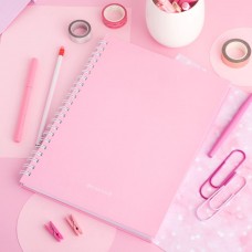 CUADERNO A4 PUNTO CERO BE POSITIVE TAPA DURA RAYADO 100 hj