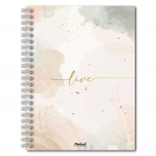 CUADERNO A4 MAULANF NATURAL TAPA DURA RAYADO 80 hj