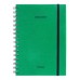 CUADERNO A4 RIDEO CON ELASTICO TAPA PLASTICA CUADRICULADO 120 hj