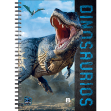 CUADERNO A4 ROZINI DINOSAURIO TAPA DURA RAYADO 80 hj