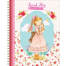 CUADERNO A5 ROZINI SARAH KAY TAPA DURA RAYADO 80 hj