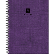 CUADERNO A5 ROZINI BARI TAPA DURA LISO 70 hj