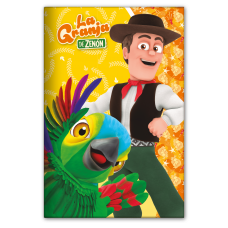 CUADERNO 14x21 ROZINI GRANJA TAPA FLEXIBLE LISO 24 hj