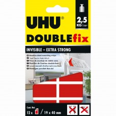 ADHESIVO UHU DOUBLEFIX 2.5kg x 12 UNIDADES