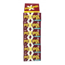 ADHESIVO POXIPOL TRANSPARENTE 16gr x 6u