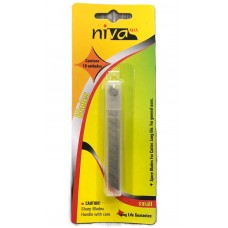 CUCHILLA 9mm NIVA BLISTER x 10u