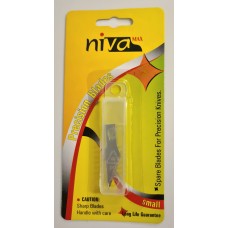 CUCHILLA BISTURI NIVA x 10u