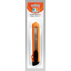 CUTTER 18mm EZCO PLASTICO SIN GUIA