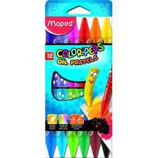 CRAYON MAPED COLORPEPS OIL x 12u