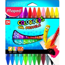 CRAYON MAPED COLORPEPS OIL x 24u