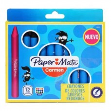 CRAYON PAPER MATE REDONDO x 12u