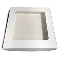 CAJA BOMBOM CON VENTANA 20x20x5cm x 50u