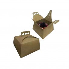 CAJA TORTA ESTUCHE KRAFT 25x25x15cm x u