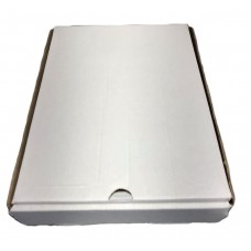 CAJA EMPANADAS MICRO BLANCO/MARRON 1 DOCENA 26.5x20x6cm x u