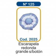ESCARAPELA Nø125 REDONDA CON BOTON