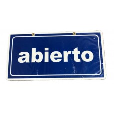 CARTEL ABIERTO/CERRADO ALTO IMPACTO