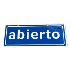 CARTEL ABIERTO/CERRADO GRANDE ALTO IMPACTO