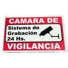 CARTEL CAMARA DE VIGILANCIA ALTO IMPACTO