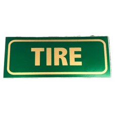 CARTEL EMPUJE/TIRE CHICO DOBLE FAZ CALCO