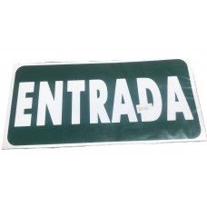 CARTEL SALIDA/ENTRADA CALCO