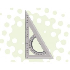 ESCUADRA 60ø 20cm CRISTAL PIZZINI