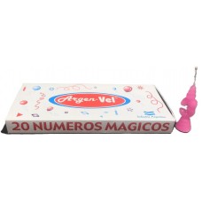 VELA NUMERO CHICO MAGICOS x 20u