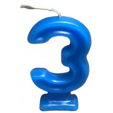 VELA NUMEROTE COLOR x u