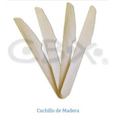 CUCHILLO MADERA CBX 14cm x 50u