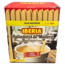 AGITADOR MADERA 11cm x 500u