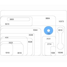 ETIQUETA ORI-TEC OJALILLO A6 x HOJA