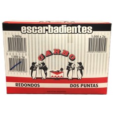 ESCARBADIENTES GARBO ENSOBRADOS x 1000u