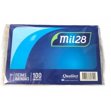 FICHA MIL28 RAYADA Nø2 x 100h