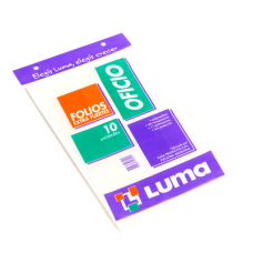 FOLIO PP OFICIO 70 mic EXTRA FUERTE x 10u LUMA