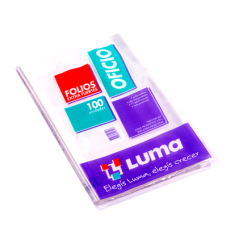 FOLIO PP OFICIO 70 mic EXTRA FUERTE x 100u LUMA