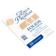 FOLIO PP A4 100 mic PREMIUM x 10u LUMA