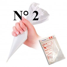 MANGA DESCARTABLE Nø2 20x30cm x 10u