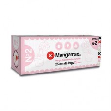 MANGA DESCARTABLE Nø2 25cm MANGAMAX caja x 25u