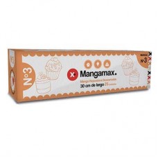 MANGA DESCARTABLE Nø3 30cm MANGAMAX caja x 25u