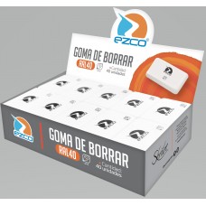 GOMA EZCO BLANCA RAL40 x 40u