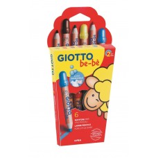 GIOTTO BEBE LAPIZ COL..6CORTO.