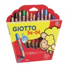 GIOTTO BEBE LAPIZ COL.12CORTO.
