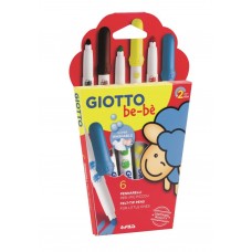 GIOTTO BEBE MARCADOR...6COLOR.
