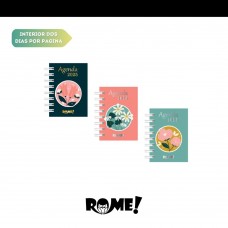 AG.ROME A7 2DxP.CARTONE C/ESPIRAL.