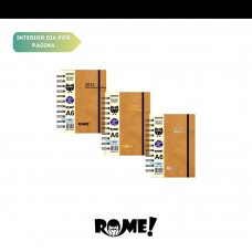 AG.ROME A6 DxP..CARTONE C/ESPIRAL.